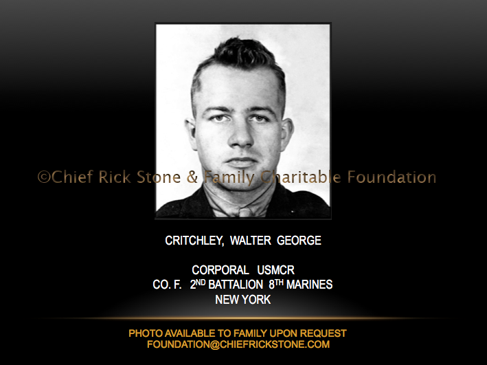 Critchley, Walter George